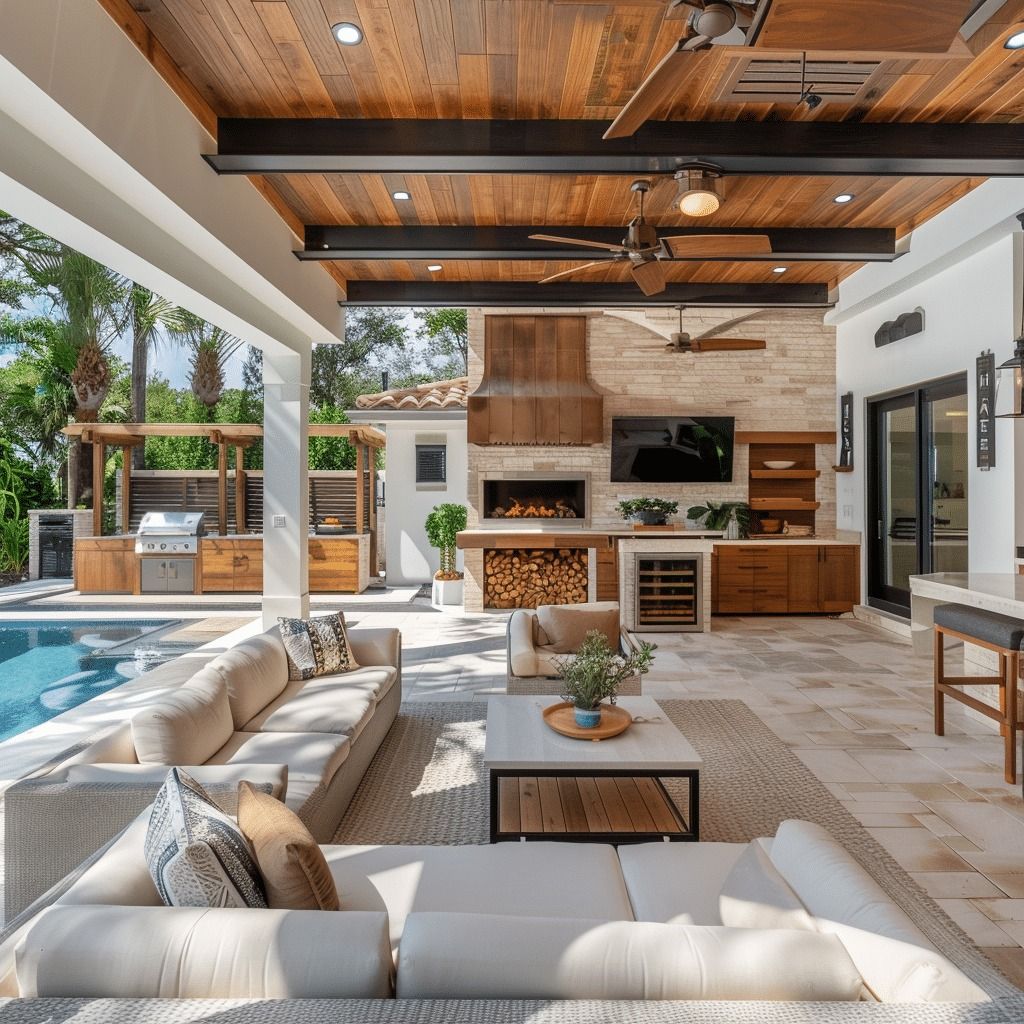 Outdoor living space